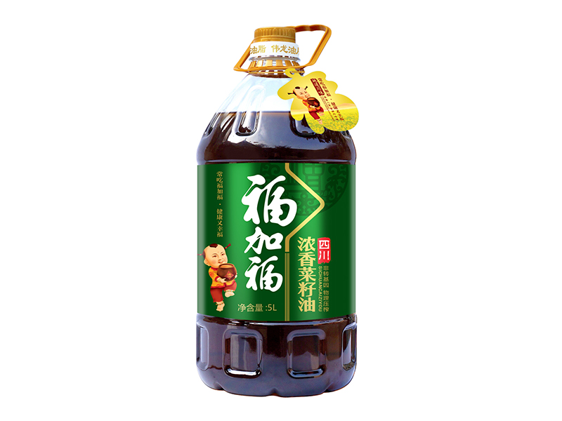  福加福5L浓香菜籽油